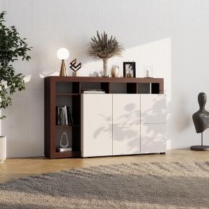 Argyll 154 3K3V Op cashmere with dark oak Taylor color 155X40X100CM