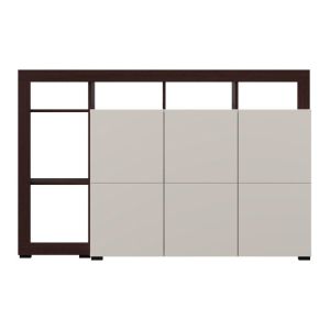Argyll 154 3K3V Op cashmere with dark oak Taylor color 155X40X100CM