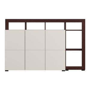 Argyll 154 3K3V Op cashmere with dark oak Taylor color 155X40X100CM