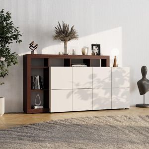 Argyll 192 4K2F2V Op cashmere with dark oak Taylor color 193X40X100CM