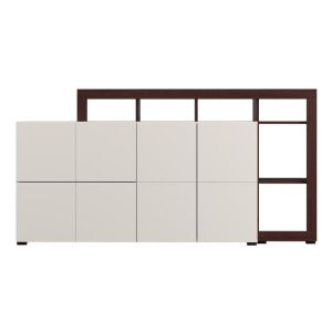 Argyll 192 4K2F2V Op cashmere with dark oak Taylor color 193X40X100CM