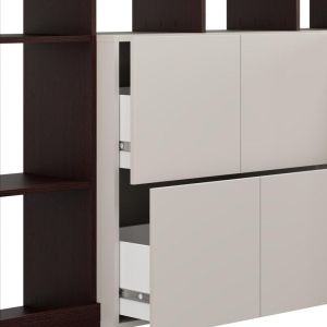 Argyll 192 4K2F2V Op cashmere with dark oak Taylor color 193X40X100CM