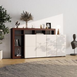 Argyll 192 4K4V Op cashmere with dark oak Taylor color 193X40X100CM chest of drawers