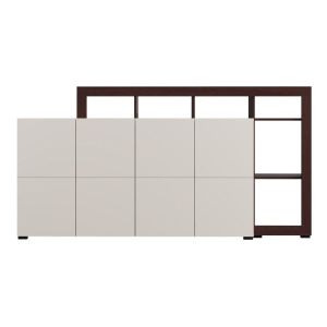Argyll 192 4K4V Op cashmere with dark oak Taylor color 193X40X100CM chest of drawers