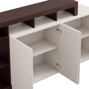 Argyll 192 4K4V Op cashmere with dark oak Taylor color 193X40X100CM chest of drawers