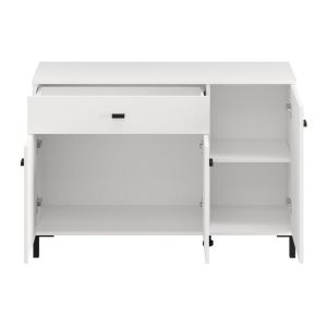 Chest of drawers Salamis 115 3K1F3V white color 116X35X78CM