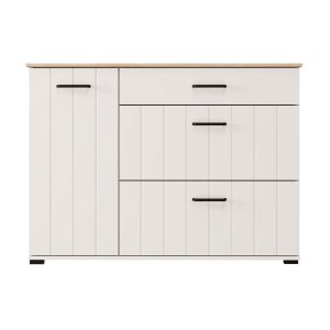 Chest of drawers Lambeth 117 2K3F1V color cashmere-artisan oak 118X41X86CM