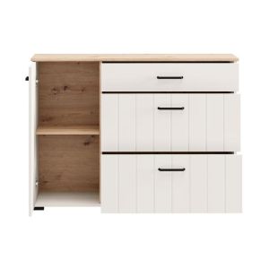Chest of drawers Lambeth 117 2K3F1V color cashmere-artisan oak 118X41X86CM