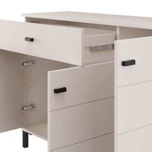 Sideboard Salamis 115 3K1F3V cashmere color 116X35X78CM