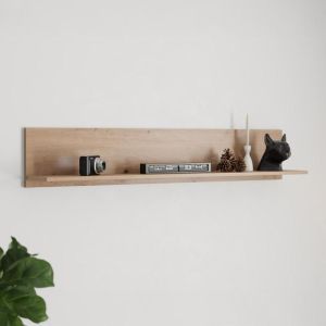 Wall shelf, rustic, artisanal, 138X20X24CM