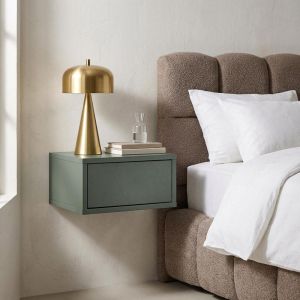 Wall-mounted bedside table Arbor oil paints 39X34X20CM
