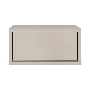 Wall-mounted bedside table Arbor cashmere color 39X34X20CM