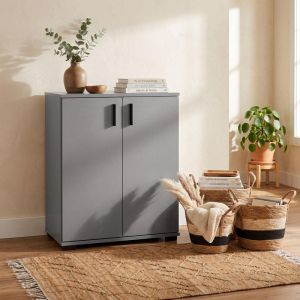 Shoe rack gray 69X34X85CM