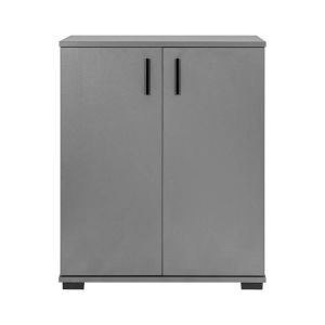 Shoe rack gray 69X34X85CM