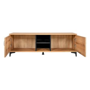 TV cabinet Alba Artisan oak - black 138X40X47CM