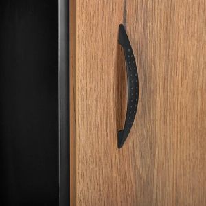 TV cabinet Alba Artisan oak - black 138X40X47CM