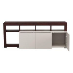 TV cabinet Argyll Tv 154 3K 1F1V Op cashmere with dark oak Taylor color 154X40X61CM