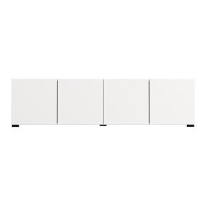 TV cabinet Argyll Tv 154 4K4V white color 154X40X41CM