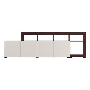 TV cabinet Argyll Tv 192 4K2F Op cashmere with dark oak Taylor color 193X40X61CM