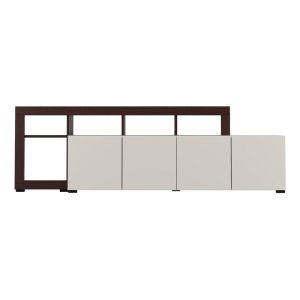 TV cabinet Argyll Tv 192 4K4V Op cashmere with dark oak Taylor 192X40X61CM