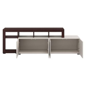 TV cabinet Argyll Tv 192 4K4V Op cashmere with dark oak Taylor 192X40X61CM