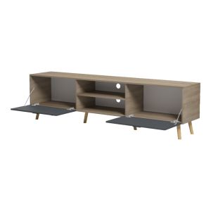 TV cabinet Gorna sonoma-anthracite 180X35X48.6CM