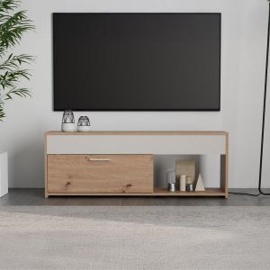 TV cabinet Grosseto Tv 122 Artisan oak-cashmere 122X33X44CM
