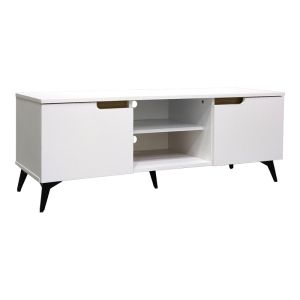 TV cabinet Kemvio Sonoma-white 150X38X44CM