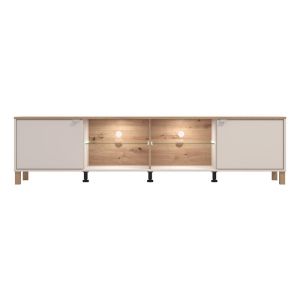 TV cabinet Lineal Tv 205 Artisan-chashmere Color 208X40X52СМ