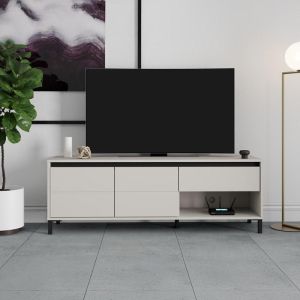 TV cabinet Marron Tv 150 3K1F2V cashmere-black matte 151X40X52CM