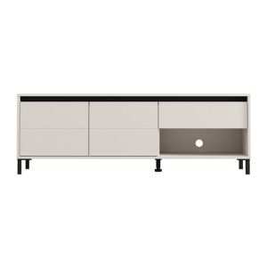 TV cabinet Marron Tv 150 3K1F2V cashmere-black matte 151X40X52CM