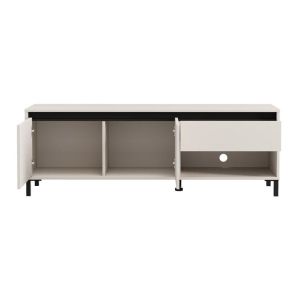 TV cabinet Marron Tv 150 3K1F2V cashmere-black matte 151X40X52CM