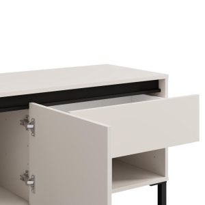 TV cabinet Marron Tv 150 3K1F2V cashmere-black matte 151X40X52CM