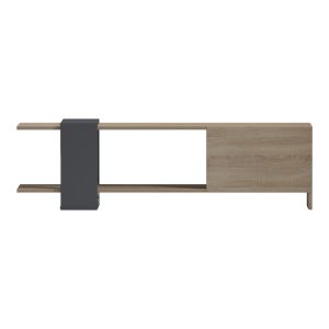 Standi TV cabinet in sonoma-anthracite color 120X25X36.8 cm