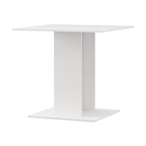 Трапезарна маса Capua бял цвят 80X80X76СМ