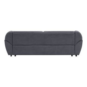 Three-seater sofa Echono anthracite fabric 230X88X77CM