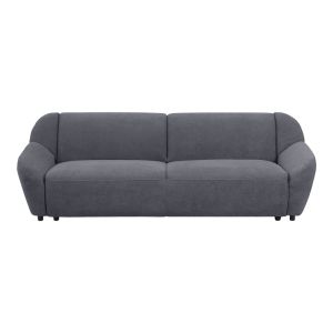 Three-seater sofa Echono anthracite fabric 230X88X77CM