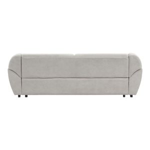 Three-seater sofa Echono beige fabric 230X88X77CM