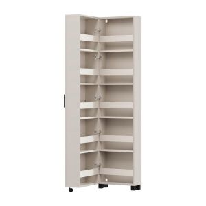 Шкаф за обувки Islay 46 1K H185 цвят кашмир 46X33X185СМ