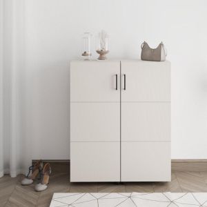 Шкаф за обувки Islay 91 2K H113 цвят кашмир 92X33X113СМ