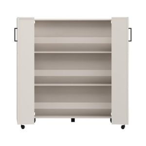 Шкаф за обувки Islay 91 2K H113 цвят кашмир 92X33X113СМ