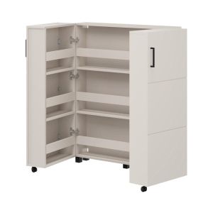 Шкаф за обувки Islay 91 2K H113 цвят кашмир 92X33X113СМ