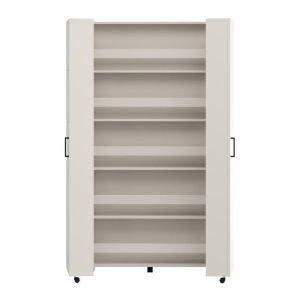 Шкаф за обувки Islay 91 2K H185 цвят кашмир 92X33X185СМ