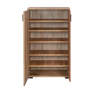 Valenor shoe cabinet natural oak cinnamon - pericolki color 69X34X120CM
