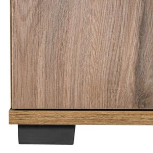 Valenor shoe cabinet natural oak cinnamon - pericolki color 69X34X120CM