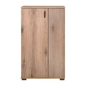 Valenor shoe cabinet, cinnamon oak color, 69X34X120 cm