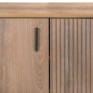 Valenor shoe cabinet, cinnamon oak color, 69X34X120 cm