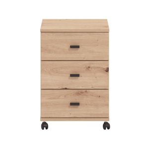Cabinet with drawers, almond 38 3F Rs, Artisan color 39X35X56CM
