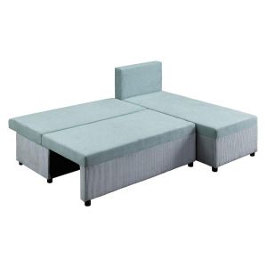 Corner sofa Luella mint color 202X152X80CM