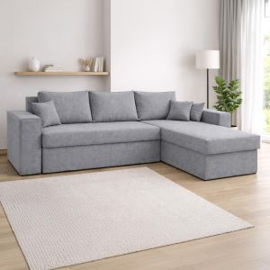Corner sofa Mythos gray 280X210X80CM
